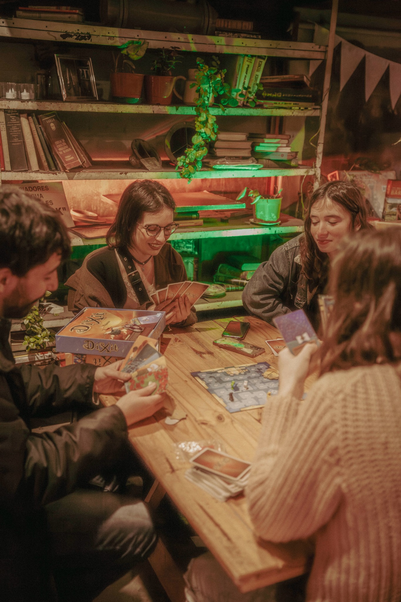 Partida de juegos de mesa